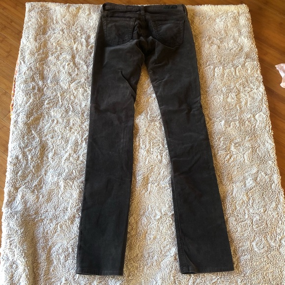 Charcoal Gray AG Ballad corduroy pants - Picture 5 of 9